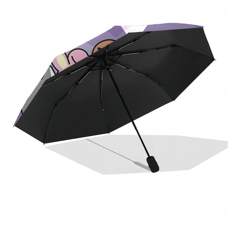 1PC BT21 Characters Automatic Folding Umbrella | Vibrant Motif & Compact Design for Everyoneyy250930004