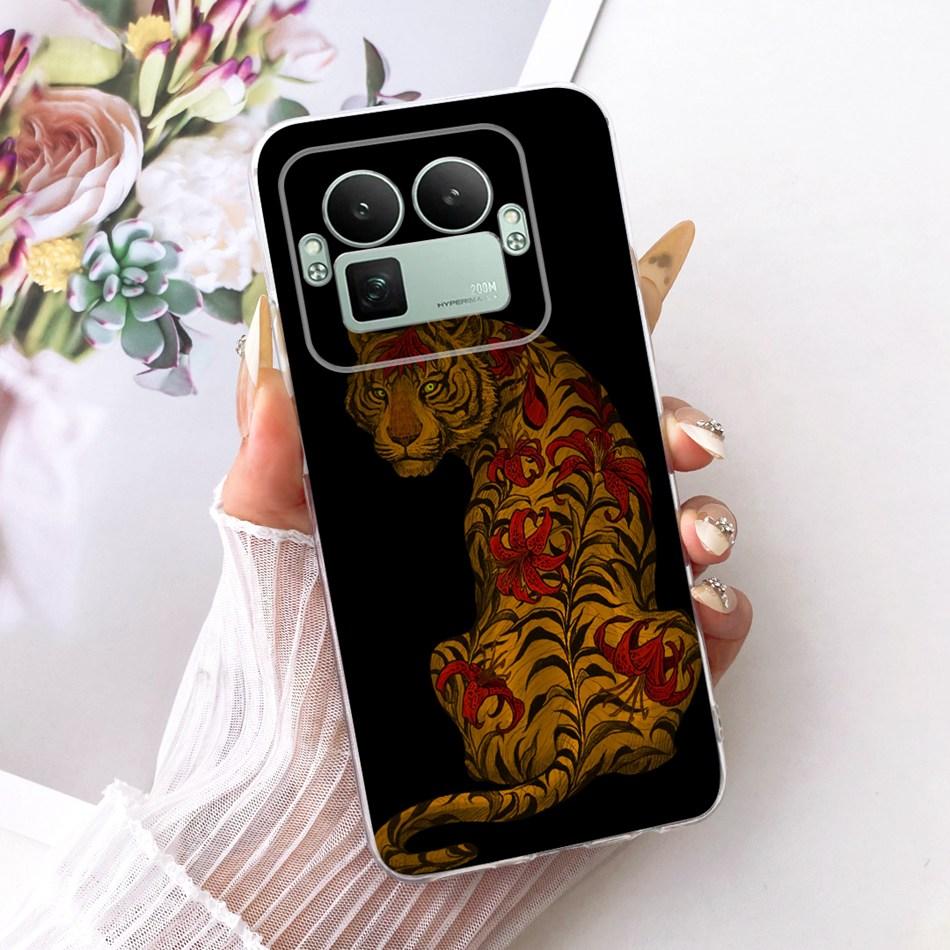For Realme GT 8 Pro 2025 Cool Dragon Tiger Pattern Phone Case For Realme GT8 GT 8Pro 5G RMX5210 Soft Silicone TPU Cases