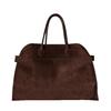 THE * ROW star with the same Margaux 15 inch handbag old money wind tote bag leather big bag suede bag