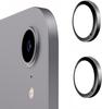 2Pcs Metal Tempered Glass Camera Lens Protector Cover for Ipad Air Pro 2024 11 13 Inch Ipadair Ipadpro Protection Protective Film Black Accessories
