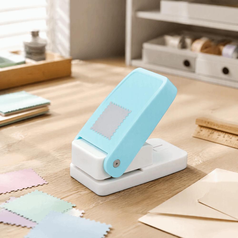 1.5x1.5 Inch Lever Action Paper Punch Handmade Paper Punch Square Stamp Punch For Card Making