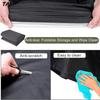 Fire Pit Cover Waterproof Outdoor Round Fire Pit Cover Weatherproof Oxford Fabric Protector For Barbecue Bonfire Grilling