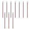 Chip LED Miniature Wiring 10 Pieces 0603 SMD Red 30cm Lead Wire Copper Diorama Lighting Railway Models Plastic Architecture Model Buildings Light DIY