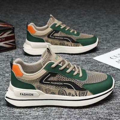 Herren-Hohlschuhe Sommer 2025 neue Sport- und Freizeit-Mesh-Schuhe Herren Low-Top atmungsaktiv Forrest Gump Papa Trendschuhe