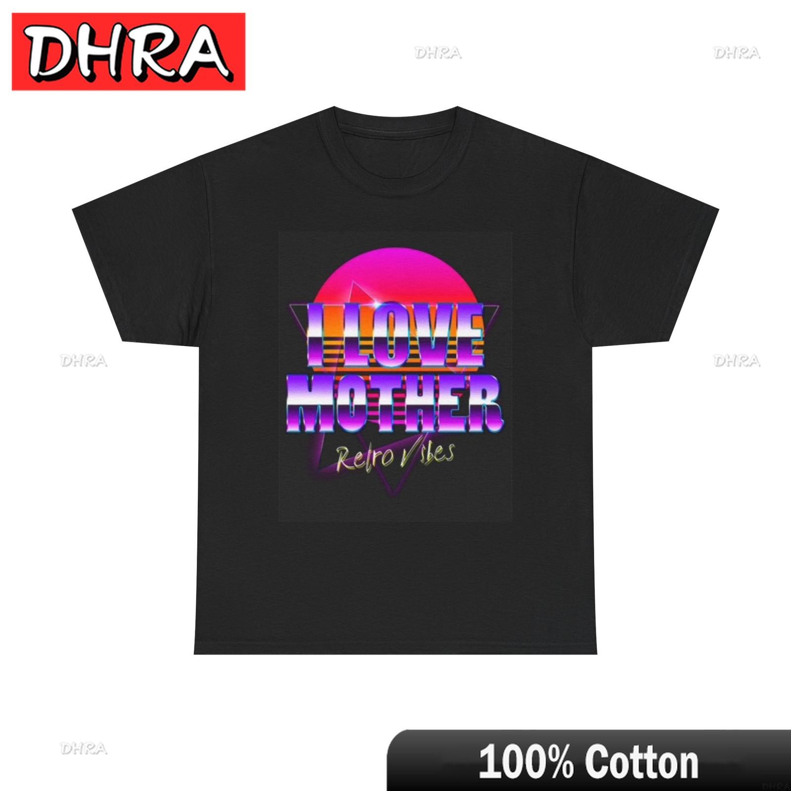 I Love Mother Graphic T Shirt Retro Vibes Unisex Heavy Cotton Tee Unique Retro Edgy Tshirts Retro Creative Casual Tee TShirt S