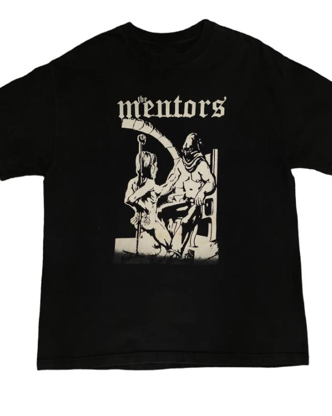 

Vtg Mentors Band American Band Cotton Black Full Size Men Women Shirt TT326 Unisex T-Shirt L