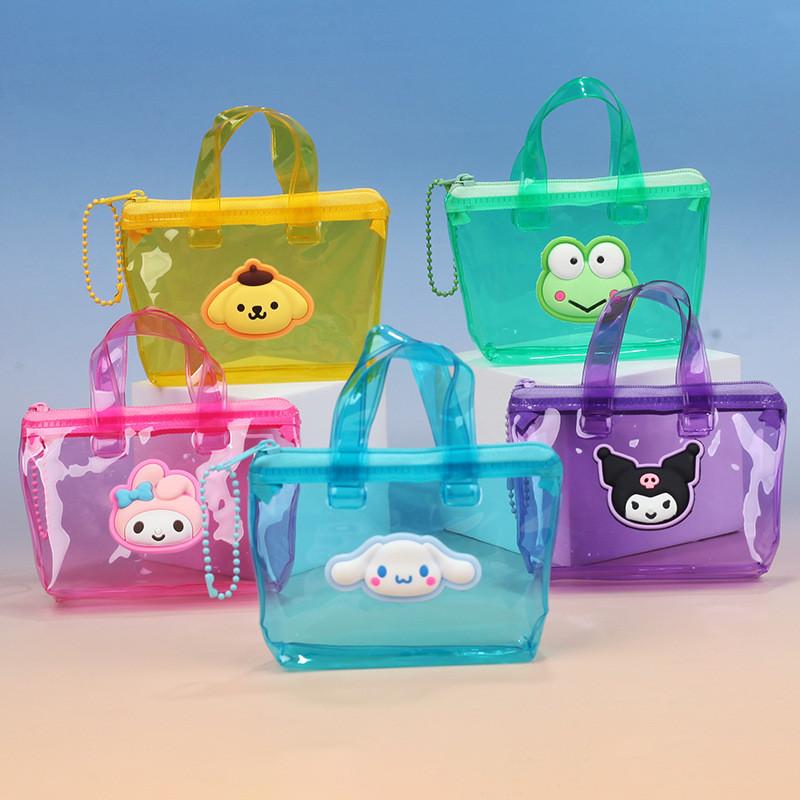 Pvc Cute Girl Heart Coin Purse With Animal Pattern For Kids And Teens