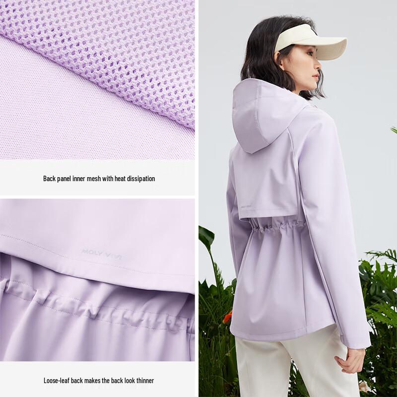 MOLY VIVI Women's Fleece-Lined Soft Shell Jacket