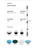 Nine-in-One Wireless Electric Cleaning Brush with Multi-Brush Heads