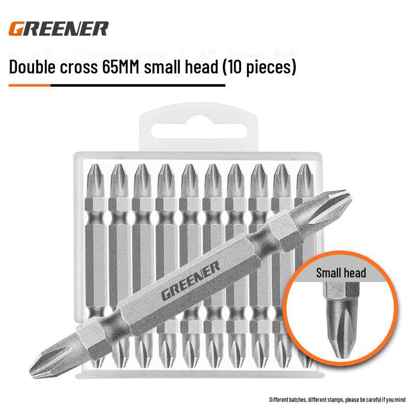 Green Forest A3 Double-Headed Cross Electric Screwdriver Bit