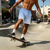 Men's Loose Shorts with Pockets, Quick-Dry Lightweight for Gym Training Beach