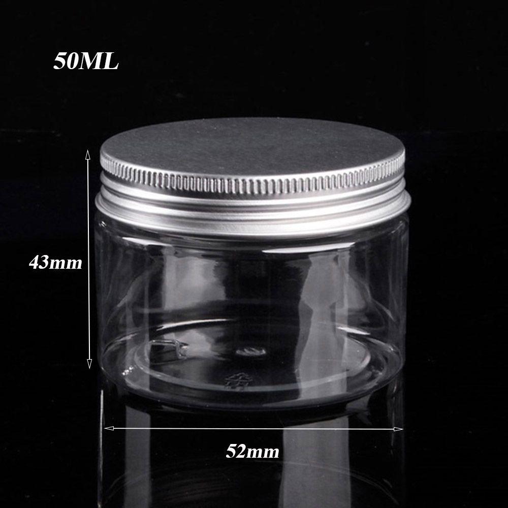 

30/50/100/120/150/200/250ML Tin Jar Aluminum Cap Cosmetic Tin Pot Lip Balm Jar Containers Oil Wax Empty Container Storage Jars