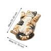 Non-Slip Cat-Shaped Area Rug 2D Cartoon Carpet Soft Home Decor Carpet  Living Rooms