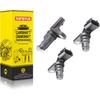 3pcs Crankshaft + Camshaft Position Sensor kit for 2.0L/2.2L/2.4L Chevrolet Chevy GMC Equinox Malibu Cobalt HHR Terrain Buick Pontiac Saturn