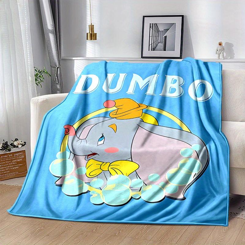 1 Stück, Dumbo Elefant Kuscheldecke Niedliche Wohnkultur Weiche Decke für Sofa, Bett, Auto, Reisen, Camping, Büro Nickerchen Perfekte Geschenkidee zum Geburtstag
