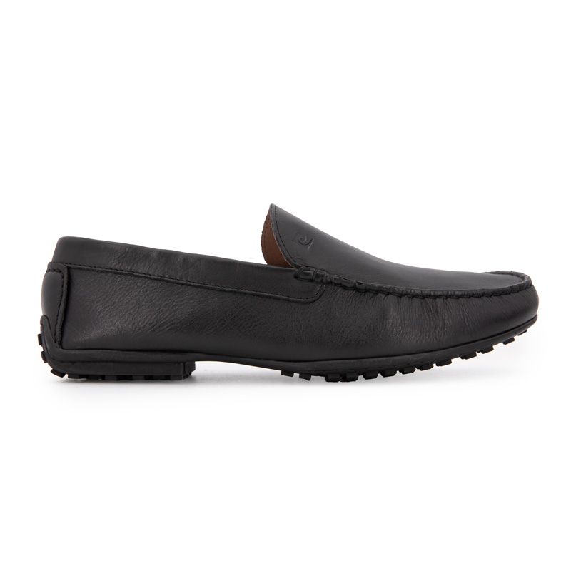 Mocassins élégants en cuir lisse Homme PIERRE CARDIN