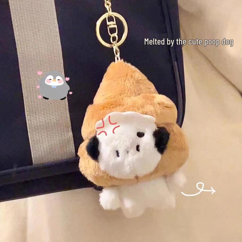 Pink Rabbit Plush Keychain - Cute Cartoon Doll Pendant Gift