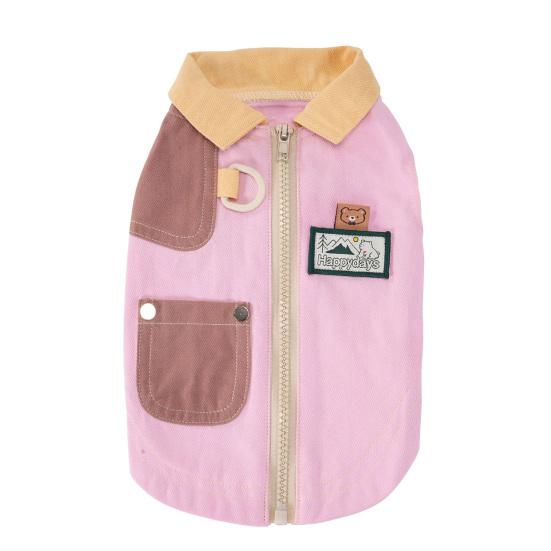 

Летний охлаждающий жилет для собак на молнии, без рукавов, дышащая толстовка для защиты от солнца, одежда для щенков и кошек маленьких пород. S розовый