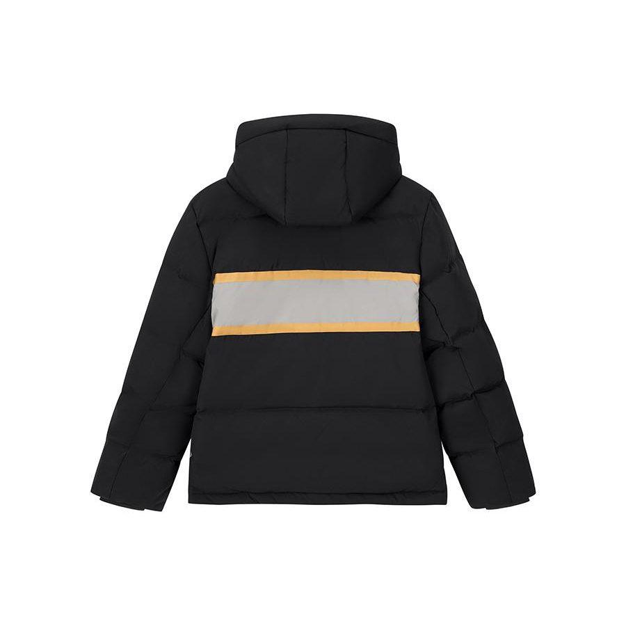New Balance Down Jackets Men's Black Hooded Moderate Other AMJ33341-BK