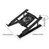 Lightweight Foldable Laptop Tablets Cooling Stand Adjustable Height For Enhances Airflows And Comfort