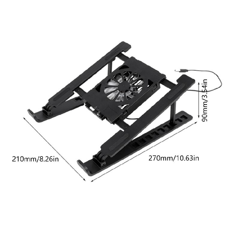 Lightweight Foldable Laptop Tablets Cooling Stand Adjustable Height For Enhances Airflows And Comfort