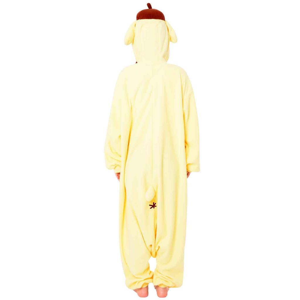 SAZAC SAN857 Voksen Fleece Kigurumi Karakter Sanrio Pompompurin
