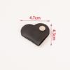 Heart-shaped Leather Cable & Earphone Organizer Winder