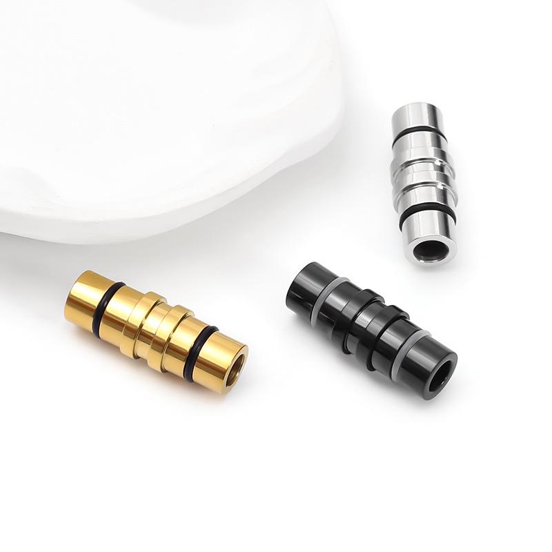 Magnetic Buckle Stainless Steel & Silicone Bracelet Connector for DIY Jewelry
