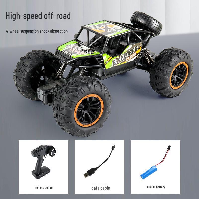 High-Speed RC Off-Road Car with Water Bombs & Four-Wheel Drive