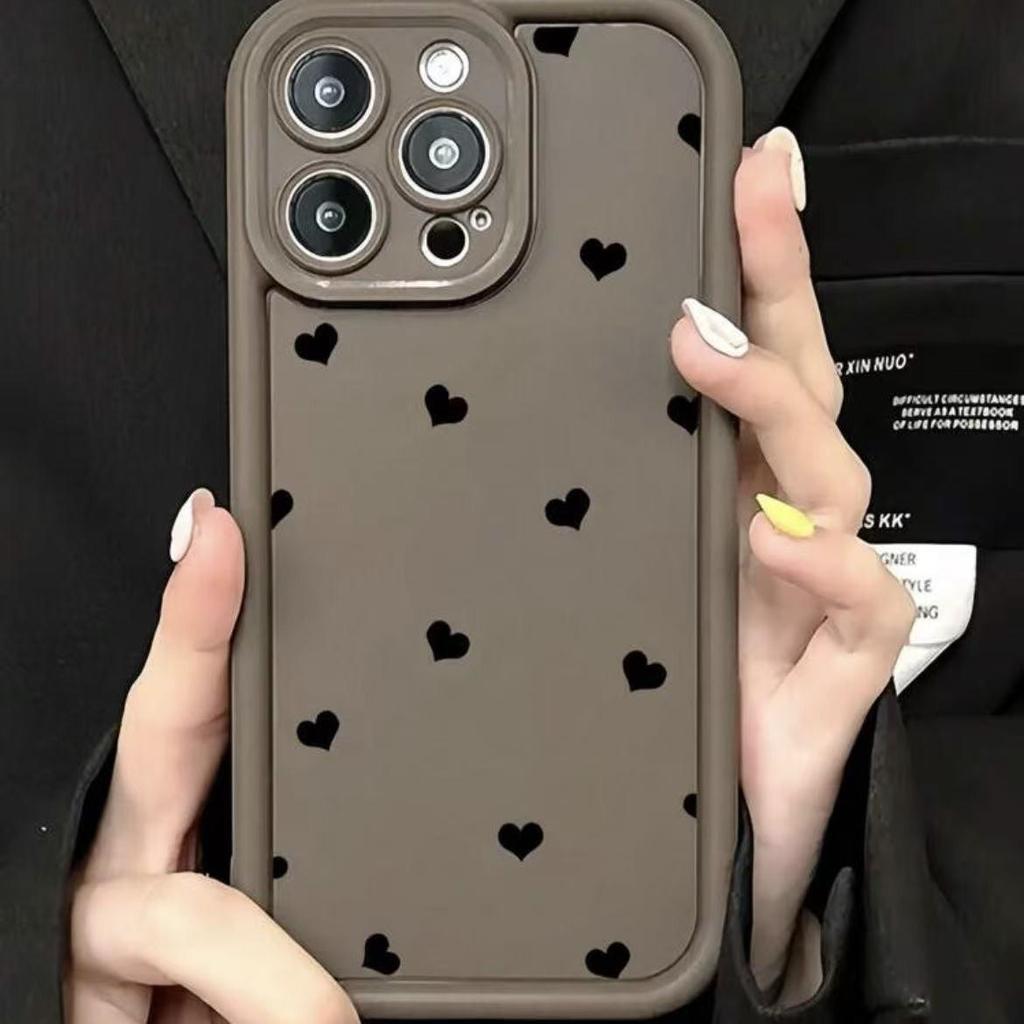iPhone 17 Heart Case for Apple 17 Pro Max, 16, 15, 14 Pro, 13, 12