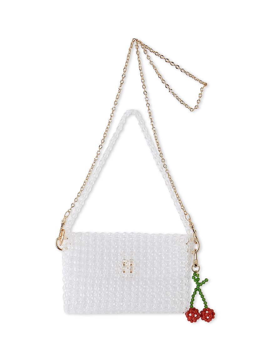 Fruit Motif Beaded Bag FWGB262348 WHT F [FRAY I.D] Women s