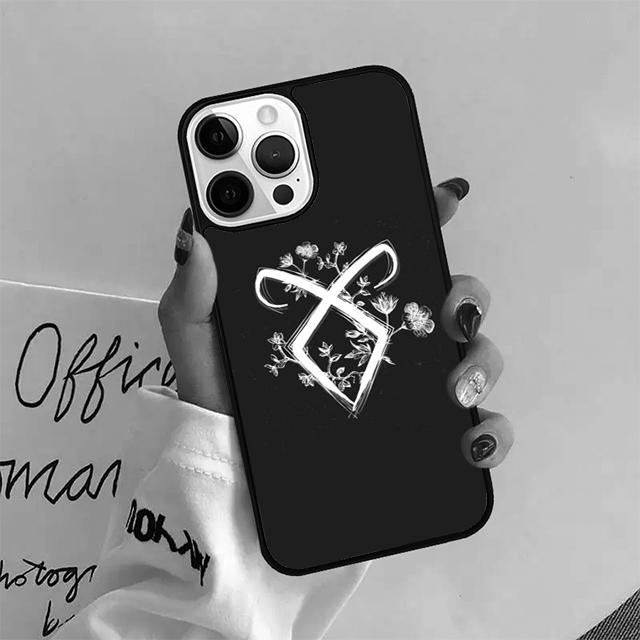 Shadowhunters Angelic Rune logo Cover For iPhone 17 Air 15 16e 14 13 12 Pro Max 11 Pro Max Plus Phone Case Coque
