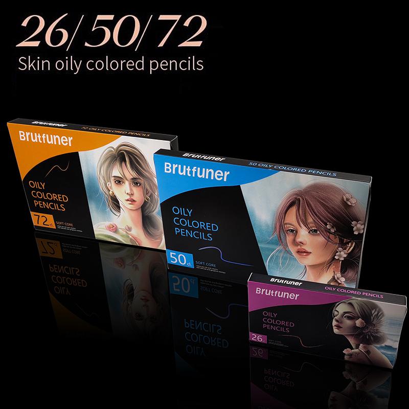 26/50/72 Colors - Professional Anime Character Portrait Painting Color Pencil, Used For Professional Painting, Handmade Art Supp