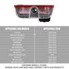 LED Light Car Door Projector HD Welcome Light For VW Volkswagen Golf Sagitar Tiguan Touareg Scirocco Passat Variant B8 Touran