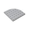 10pcsMOC compatible with 6003 board 6x6 rounded corner building blocks, creative DIY technology for children's toys