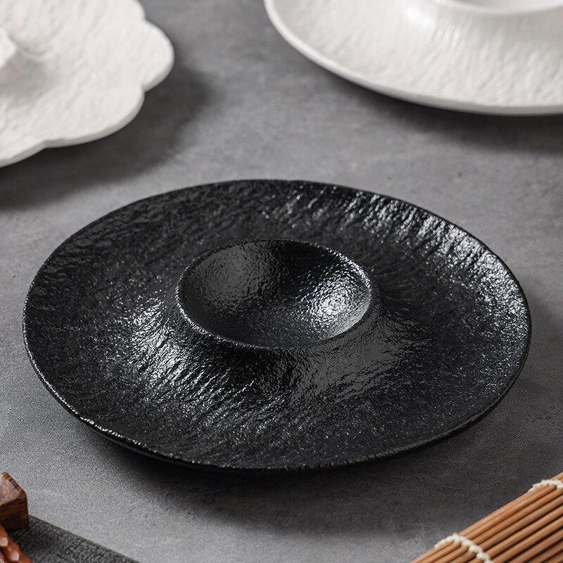 Japanese Style Ceramic Serving Plate