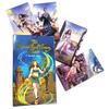Atesswy Nomad Soul Warrior 78 Mystical Illustrated Tarot Cards with Standard X Tarot, Beginner's Guidebook, Size 4.75" 2.75"