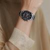Casio EDIFICE 100 meters waterproof quartz movement stainless steel strap Japanese and Korean watch 43.1 men's watch black dial EQW-A1110DB-1A