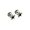 Unique Stainless Steel Skull Ear Piercings Goth Ear Studs Earrings Comfortable Wear Party Makeup for Fashion Enthusiasts