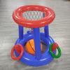 1 Set Inflatable Pool Floats Toy Set Floating Basketball Hoop Inflatable Cross Ring Toss Pool Toys Kids Adults Swimming Pool Water Game