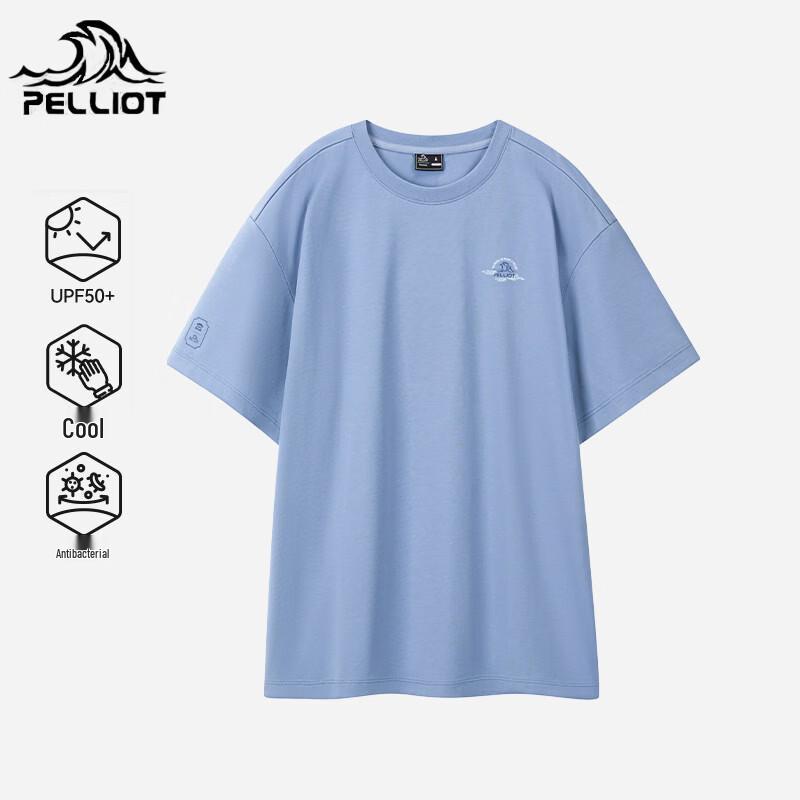 Pelliot Unisex Cooling Sun Protection Short Sleeve T-shirt L