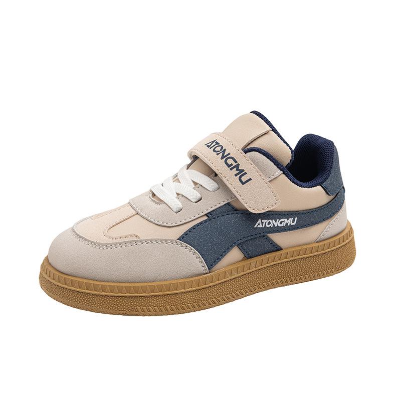 

2025 осень новые удобные и модные спортивные туфли простой липучкой одноклассники подростки дети повседневная обувь легкая 31 yards inner length about 19CM