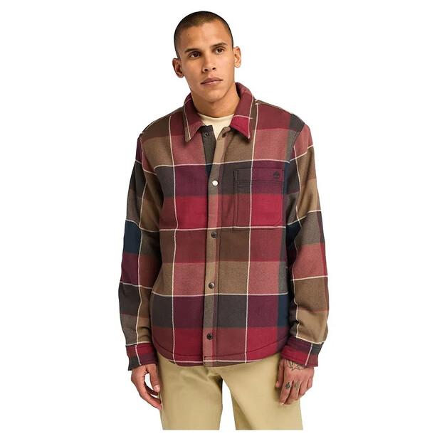 

Timberland Sherpa Lined Plaid overshirt L