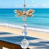 Crystals Animal Pendant Garden Sun Catcher Pendant Crystals Chain Rainbow For Window Decoration Outdoor Accessories