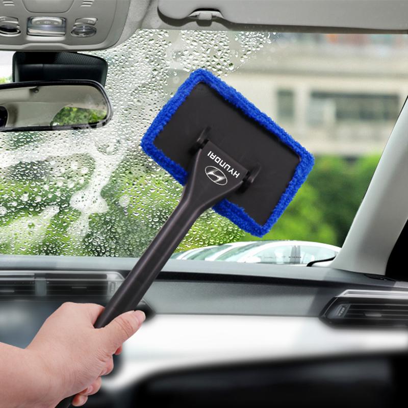 Car Window Cleaner Brush Kit Windshield Cleaning Wash Car Tool For Hyundai Tucson 2021 Accent I10 I20 Kona Getz Solaris I30 Creta