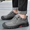 Genuine Leather Shoes Men Lace Up Outdoor Wear -Resistant Work Shoes Casual Sneakers Men Footwear Autumn Shoes Men Zapatos Hombre