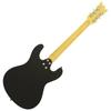 Aria BK Black RETRO CLASSICS Retro Classic Series Aria Black Electric Guitar DM-206