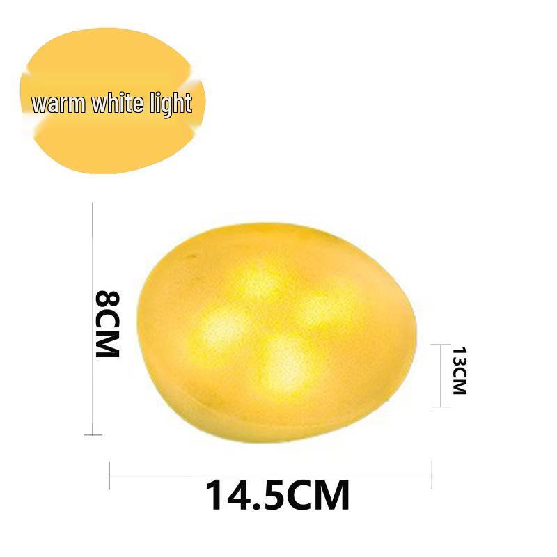 Solar Pebble Garden Lights - Outdoor Landscape & Villa Courtyard Decor