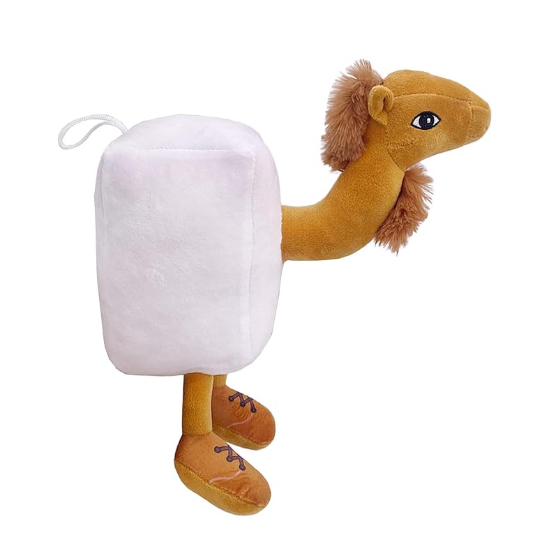 Italian Brainlot Tuntun Tuntun Saful Plush Toy, 30cm Throw Pillow, Soft, Cute, and Fun, Room Decor, Figurine, Kids' Holiday Gift, Toy (J)