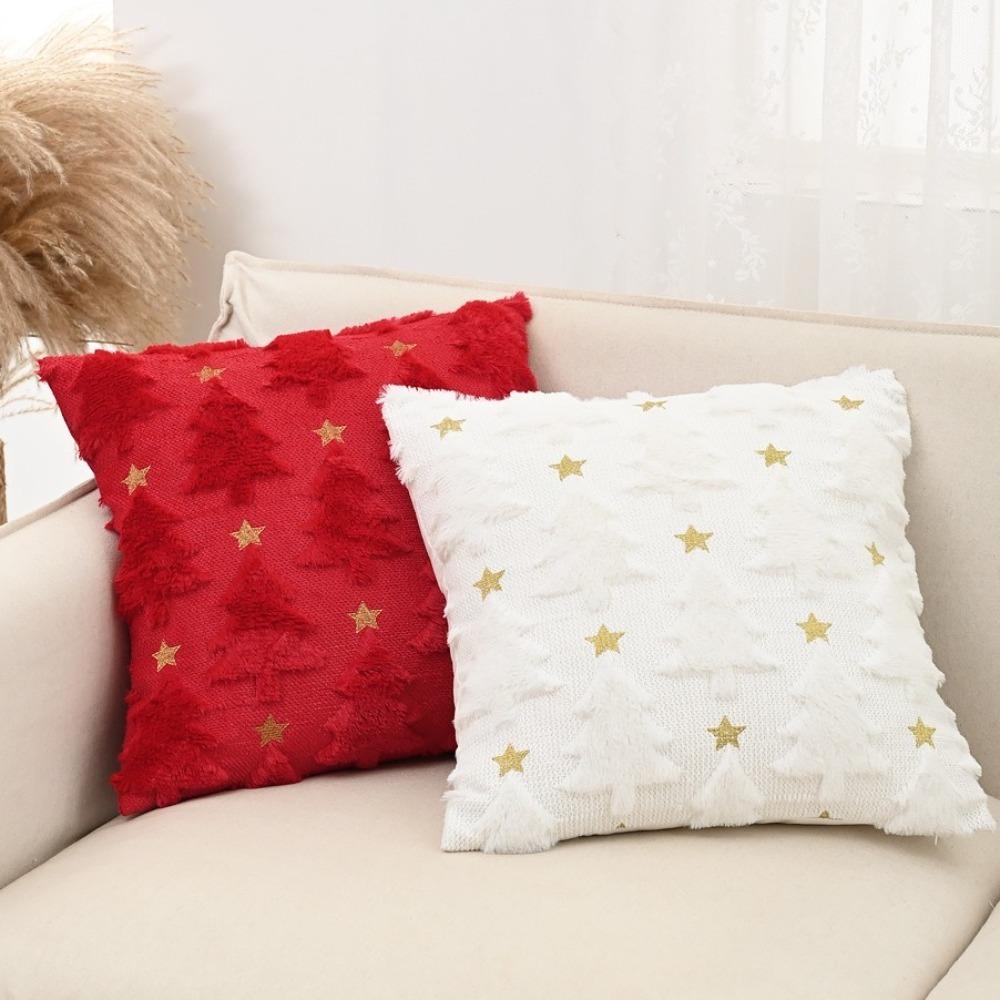Decorative Xmas Pillowcase Christmas Tree Pillow Case New Pillow Covers  Party Decor